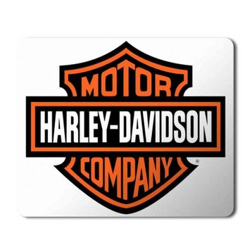 Art Hediye Motor Harley Davidson Baskılı 23x19 cm Mouse Pad