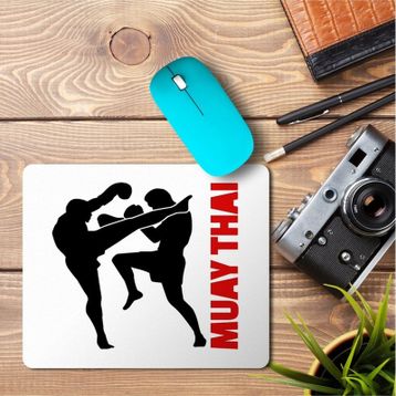 Art Hediye Muay Thay Baskılı 23x19 cm Mouse Pad