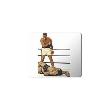Art Hediye Muhammed Ali 4 Baskılı 23x19 cm Mouse Pad