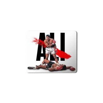 Art Hediye Muhammed Ali Boks Baskılı 23x19 cm Mouse Pad