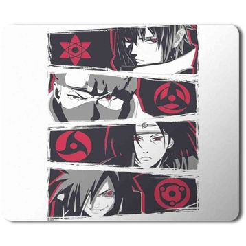 Art Hediye Naruto Sharigans Baskılı 23x19 cm Mouse Pad