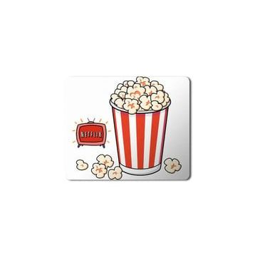 Art Hediye Netflix Popcorn Baskılı 23x19 cm Mouse Pad
