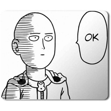 Art Hediye One Punch Man 2 Baskılı 23x19 cm Mouse Pad