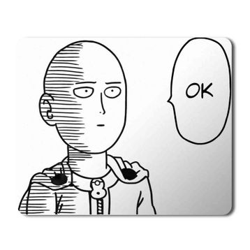 Art Hediye One Punch Man 2 Baskılı 23x19 cm Mouse Pad