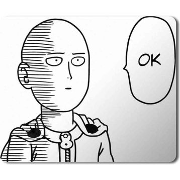 Art Hediye One Punch Man 2 Baskılı 23x19 cm Mouse Pad