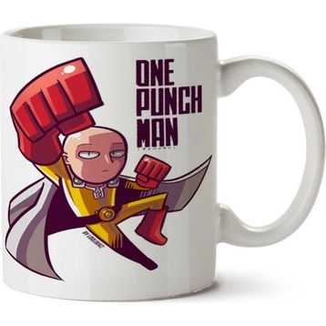 Art Hediye One Punch Man Baskılı Kupa Bardak