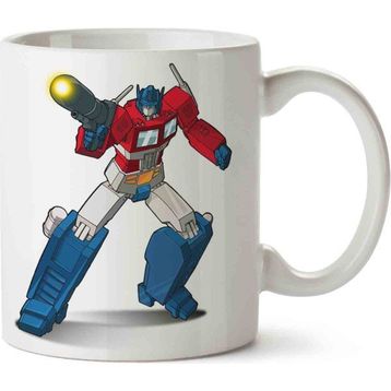 Art Hediye Optimus Prime Transformers Kupa Bardak