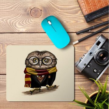 Art Hediye Owly Potter Baskılı 23x19 cm Mouse Pad