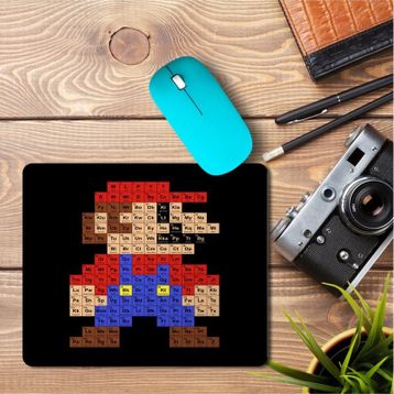 Art Hediye Periodic Mario Table Baskılı 23x19 cm Mouse Pad