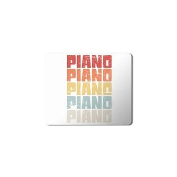 Art Hediye Piano Piyano Baskılı 23x19 cm Mouse Pad