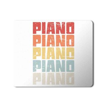 Art Hediye Piano Piyano Baskılı 23x19 cm Mouse Pad