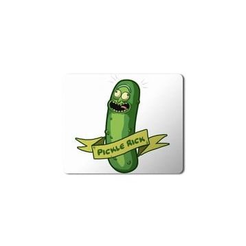 Art Hediye Pickle Rick Baskılı 23x19 cm Mouse Pad