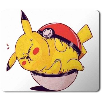 Art Hediye Pikachu Pokemon Baskılı 23x19 cm Mouse Pad
