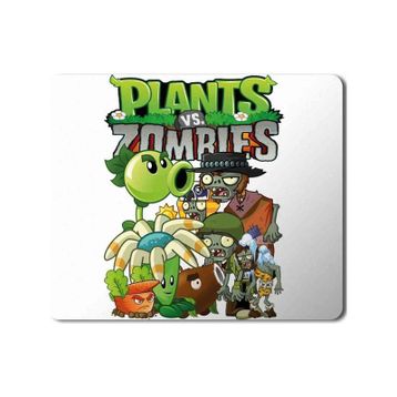Art Hediye Plants vs Zombıes Baskılı 23x19 cm Mouse Pad