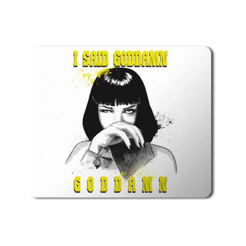 Art Hediye Pulp Fiction 3 Baskılı 23x19 cm Mouse Pad
