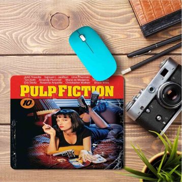 Art Hediye Pulp Fiction Baskılı 23x19 cm Mouse Pad
