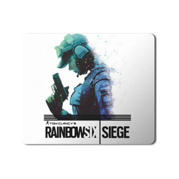 Art Hediye Rainbow Six Siege Ella Baskılı 23x19 cm Mouse Pad