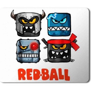 Art Hediye Redball Baskılı 23x19 cm Mouse Pad