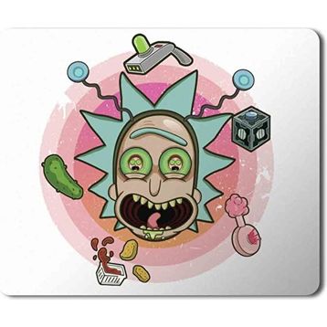 Art Hediye Rick Eamp Morty Rick Sanchez Baskılı 23x19 cm Mouse Pad