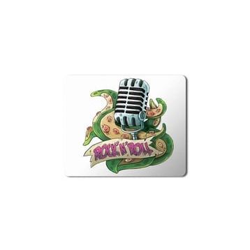 Art Hediye Rock N Roll Rock Roll Baskılı 23x19 cm Mouse Pad