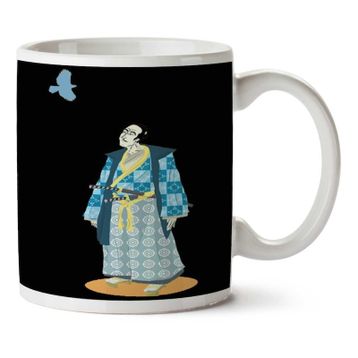 Art Hediye Samurai Serenity İki Tarafı Baskılı Kupa Bardak
