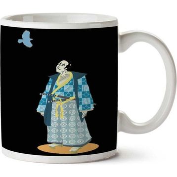 Art Hediye Samurai Serenity İki Tarafı Baskılı Kupa Bardak