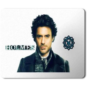 Art Hediye Sherlock Holmes Robert Baskılı 23x19 cm Mouse Pad