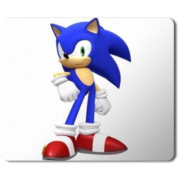 Art Hediye Sonic Hedgehog Baskılı 23x19 cm Mouse Pad