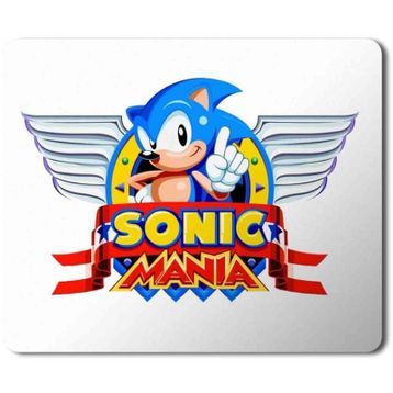 Art Hediye Sonic Mania Baskılı 23x19 cm Mouse Pad