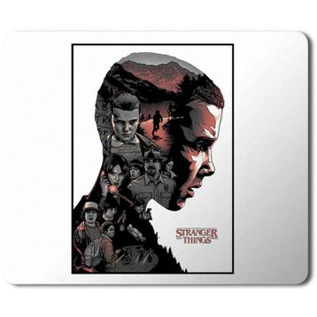 Art Hediye Stranger Things 3 Baskılı 23x19 cm Mouse Pad
