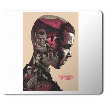 Art Hediye Stranger Things 44 Baskılı 23x19 cm Mouse Pad