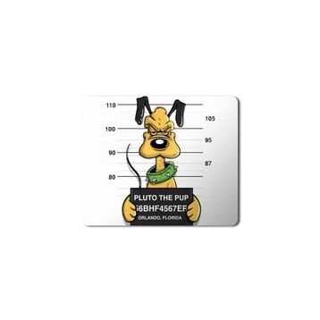 Art Hediye Suçlu Pluto Baskılı 23x19 cm Mouse Pad