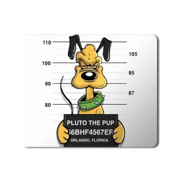 Art Hediye Suçlu Pluto Baskılı 23x19 cm Mouse Pad