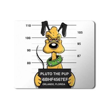 Art Hediye Suçlu Pluto Baskılı 23x19 cm Mouse Pad