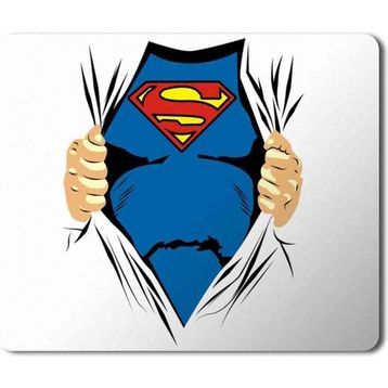 Art Hediye Super Man Marvel 2 Baskılı 23x19 cm Mouse Pad