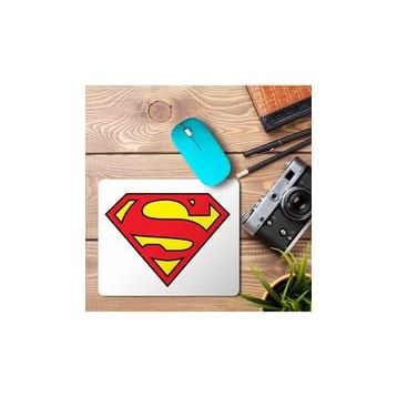 Art Hediye Süpermen Logo Baskılı 23x19 cm Mouse Pad