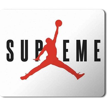 Art Hediye Supreme Jordan Baskılı 23x19 cm Mouse Pad
