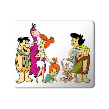 Art Hediye Taş Devri Jetsons Baskılı 23x19 cm Mouse Pad
