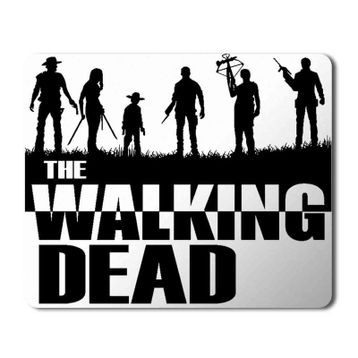 Art Hediye The Walking Dead Baskılı 23x19 cm Mouse Pad