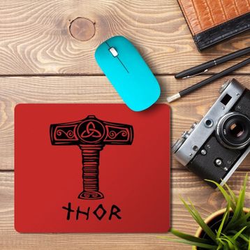 Art Hediye Thor Baskılı 23x19 cm Mouse Pad