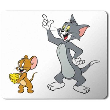 Art Hediye Tom and Jerry Baskılı 23x19 cm Mouse Pad