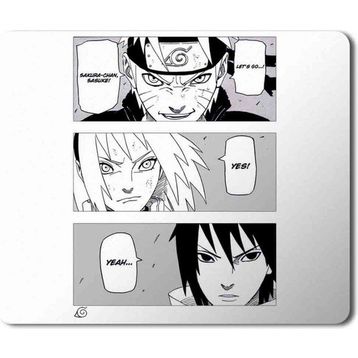 Art Hediye Trio Naruto Baskılı 23x19 cm Mouse Pad