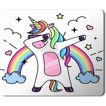 Art Hediye Unicorn 2 Baskılı 23x19 cm Mouse Pad