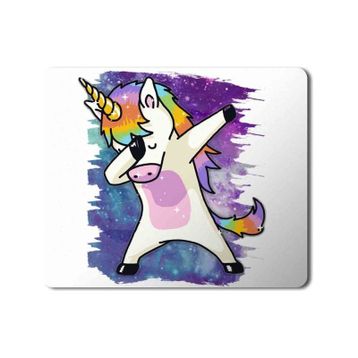Art Hediye Unicorn Dans 2 Baskılı 23x19 cm Mouse Pad