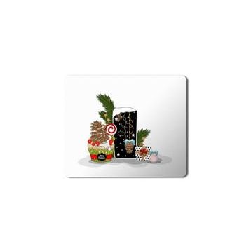 Art Hediye Yeni Yıl Merry Christmas Yılbaşı'na Özel I Harfi 23x19 cm Mouse Pad