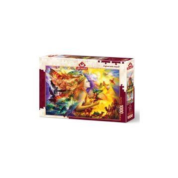 Art Kelebeğin Rüyası 1000 Parça Puzzle