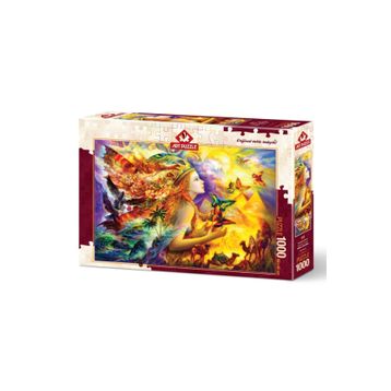 Art Kelebeğin Rüyası 1000 Parça Puzzle