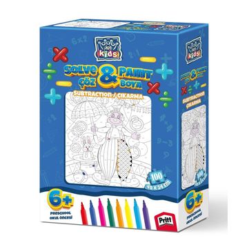 Art Kids Çıkarma Çöz Boya