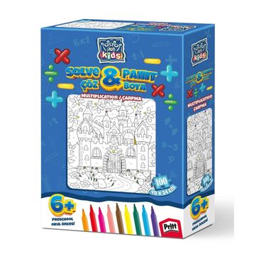 Art Kids Çöz Boya Çarpma
