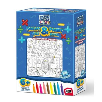 Art Kids Çöz Boya Çarpma